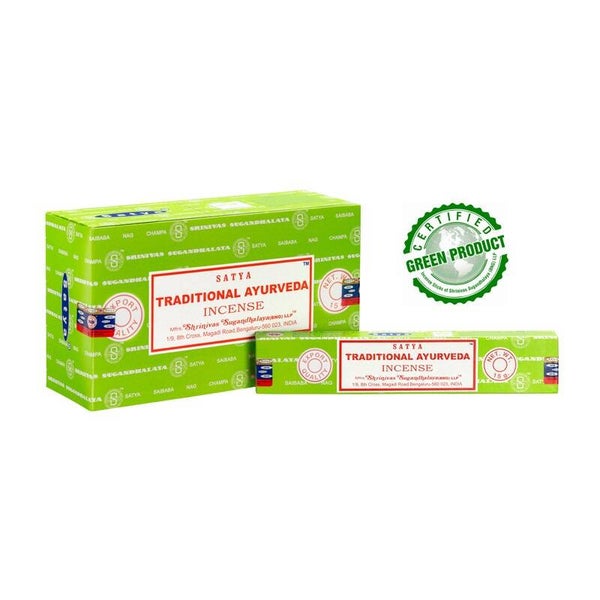 Incense: Satya Traditional Ayurveda 15gm