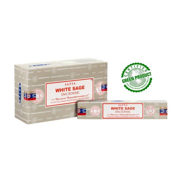 Incense: Satya White Sage 15gm