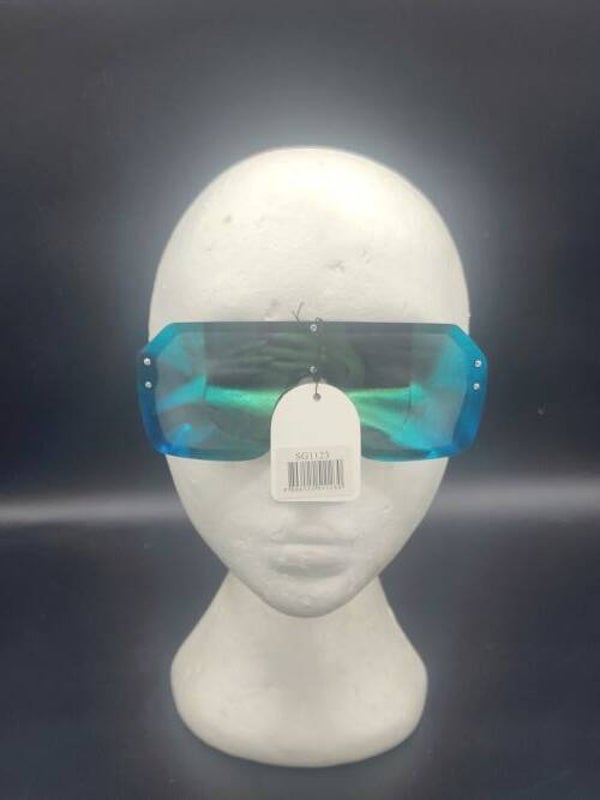 Men's Retro Squared Mirrored Sunglasses - SG1123