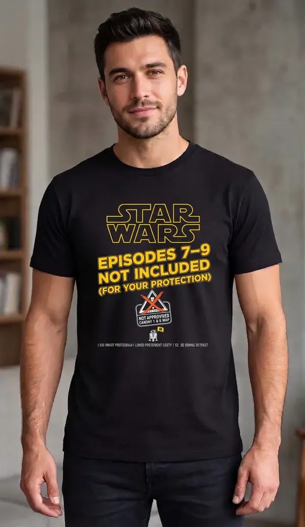Star Wars Episode 7-9 Not Included - T-Shirt Regular 140gsm