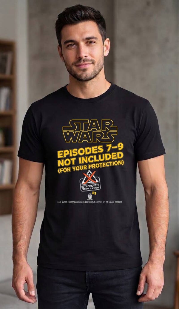 Star Wars Episodes 7-9 not included - T-Shirt Regular 140gsm