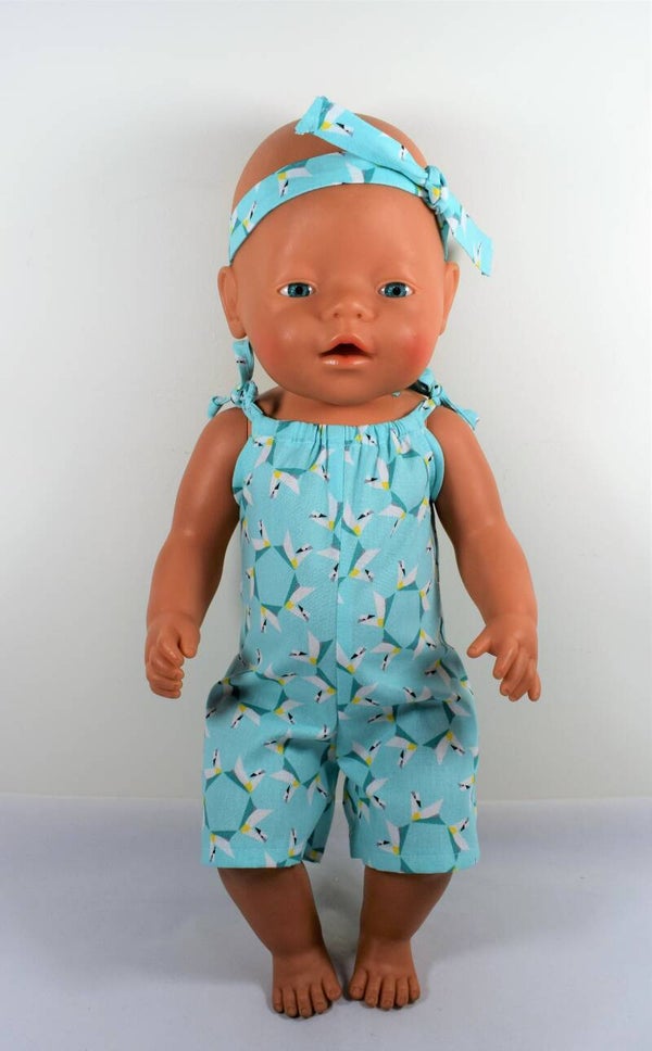 43848 Jumpsuit origami mintgroen