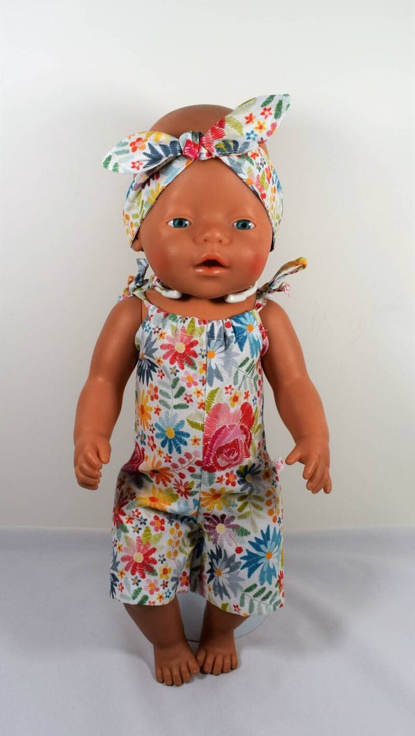 43850 Jumpsuit bloemetjes