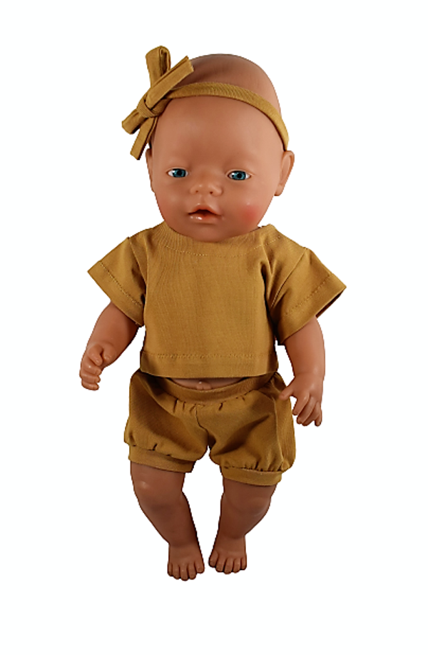431116 Top en bummie camel