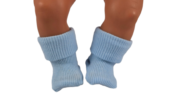43614 Sokjes babyblauw