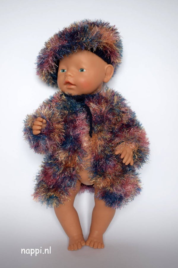 43487 Jasje en baret "Knuffelzacht"