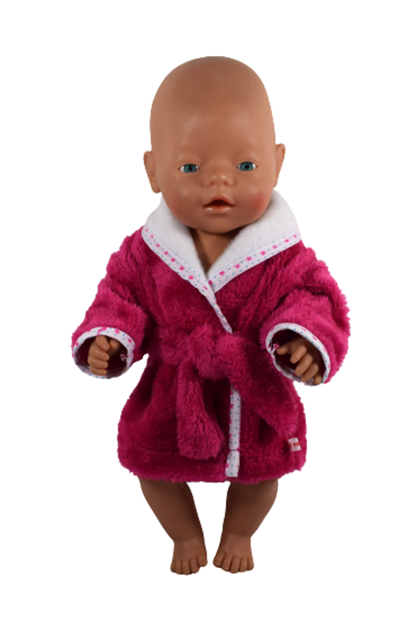 431018 Badjas fuchsia