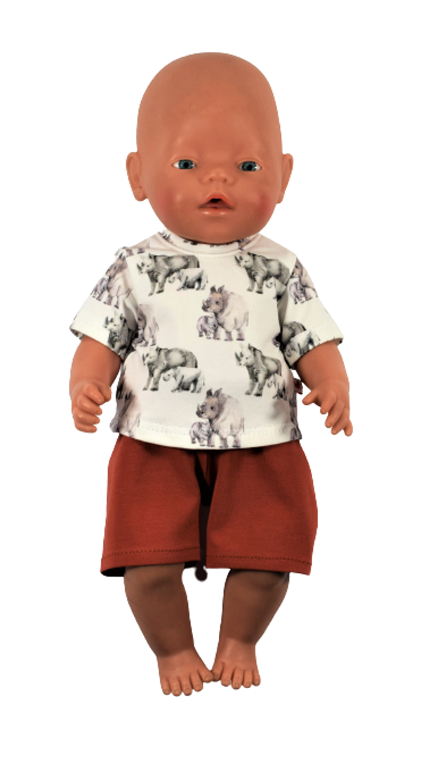 431031 Shirt en short Rhino