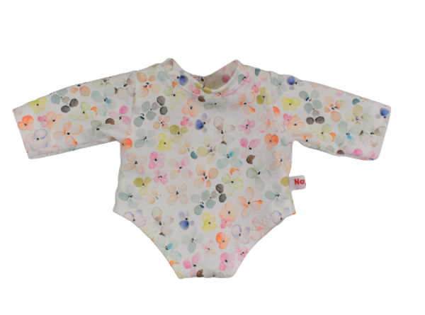 32462 Romper bloemetjes aquarel