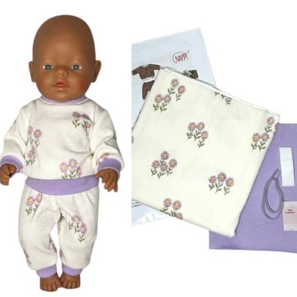 6425 Naaipakket pyjama zonnebloemen