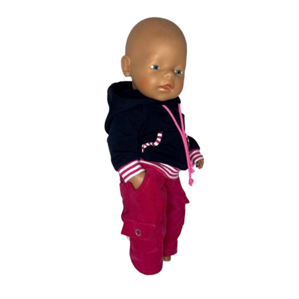 431432 Hoodie en stoere broek Keetje