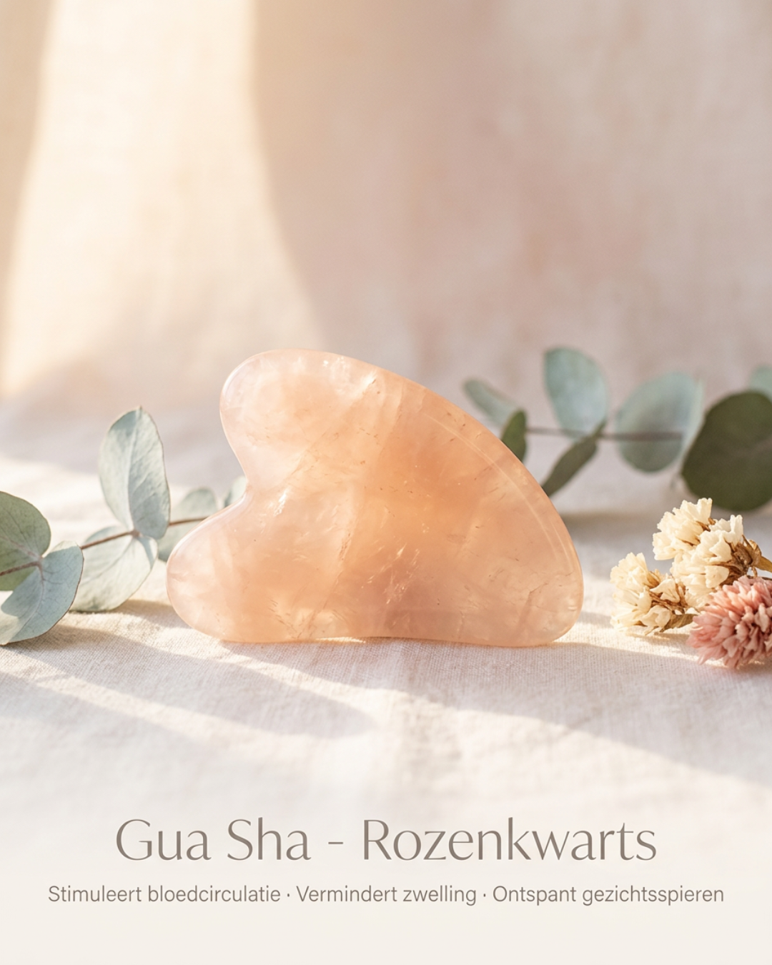 Gua sha rozenkwarts