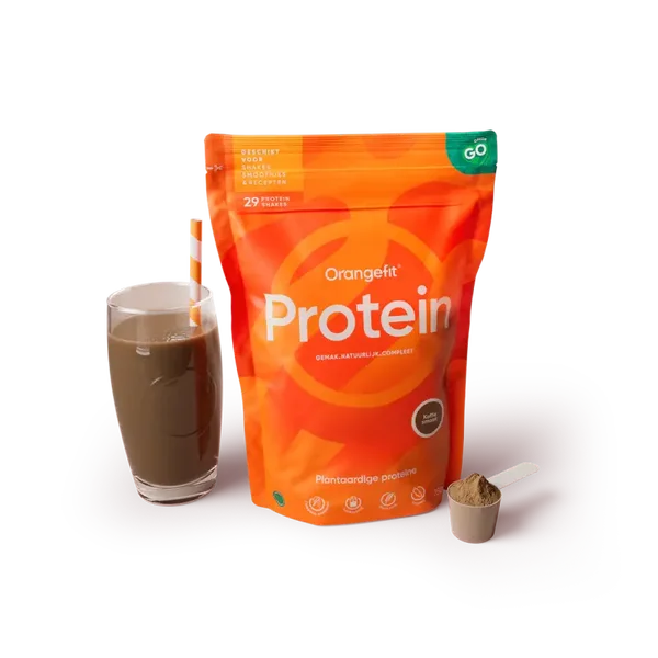 Orangefit protein koffie