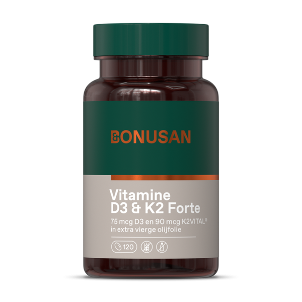 Bonusan Vitamine D3 & K2 Forte 120 softgels