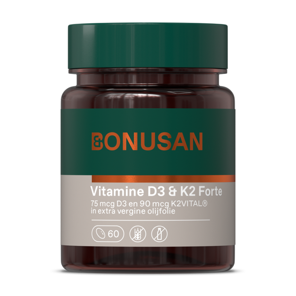 Bonusan Vitamine D3 & K2 Forte 60 softgels