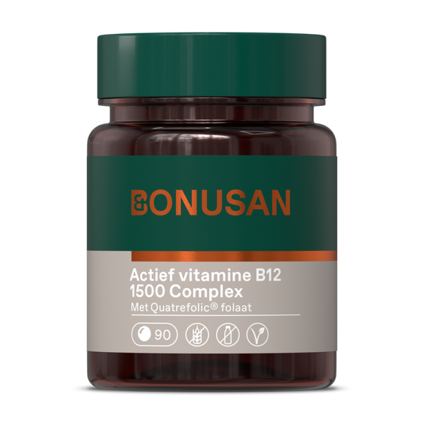 Bonusan Actief vitamine B12 1500 Complex 90 tabletjes
