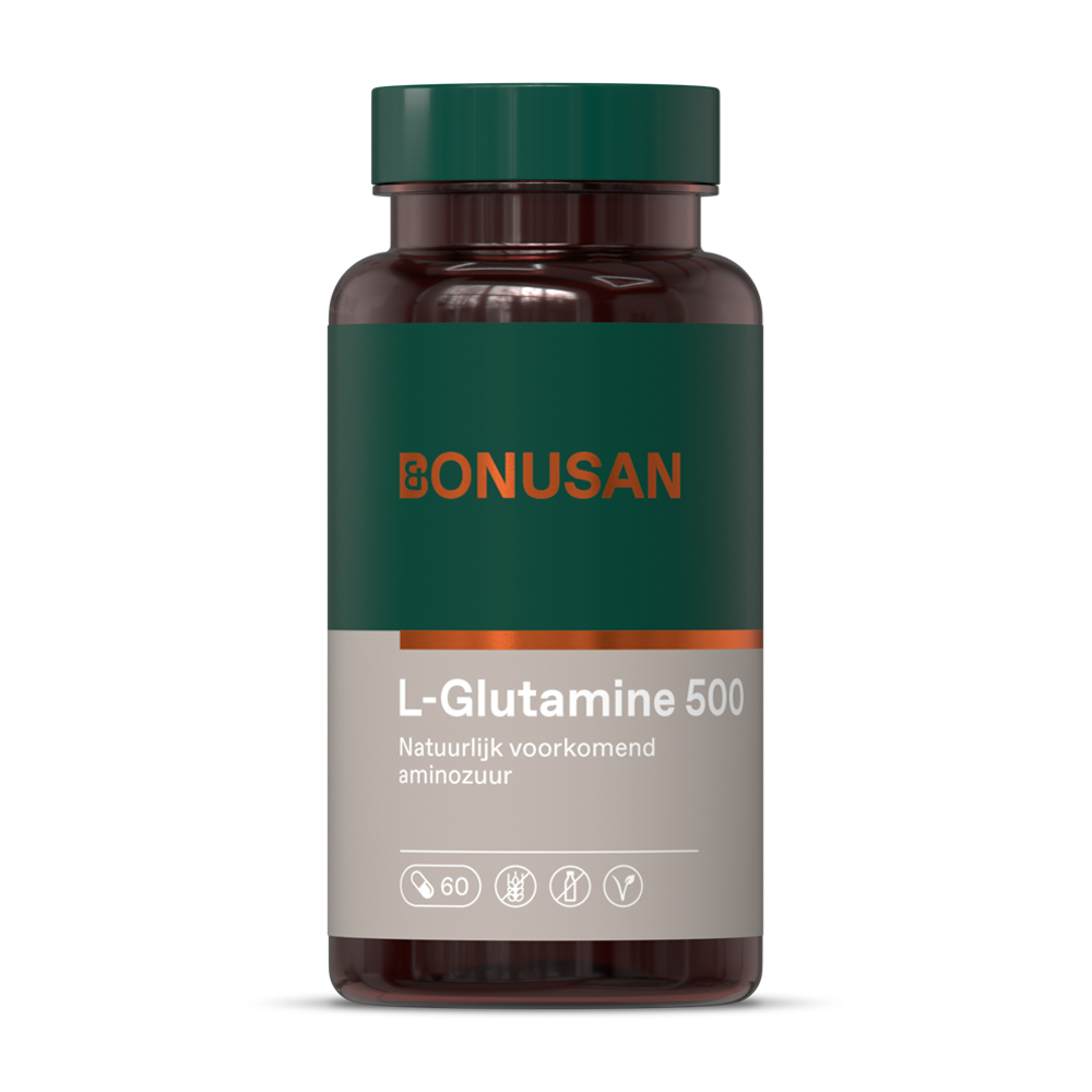 Bonusan L-Glutamine 500 60 capsules