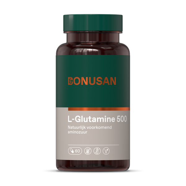 Bonusan L-Glutamine 500 60 capsules