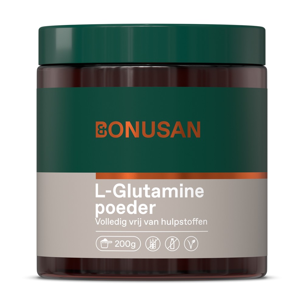 Bonusan L-Glutamine poeder 200 gram