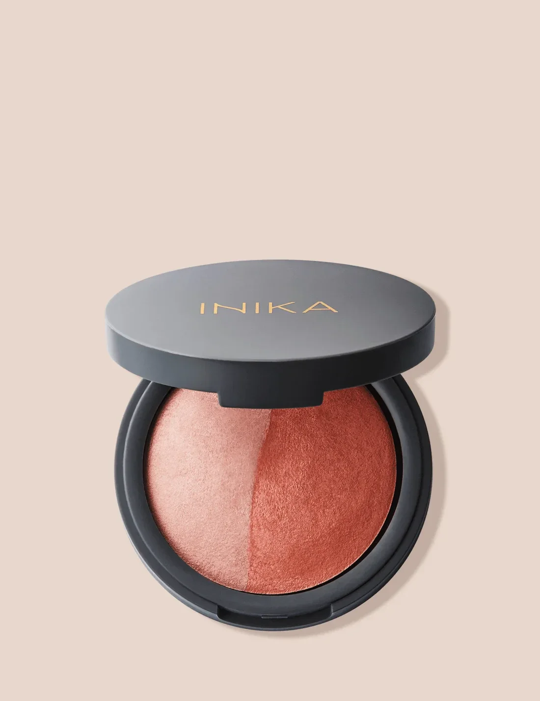 INIKA Organic Mineral Baked Blush Duo 2 palettes