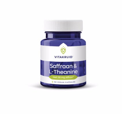 Vitakruid Saffraan & L-Theanine 30 capsules