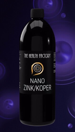 The health factory Nano zink/ koper  500ml