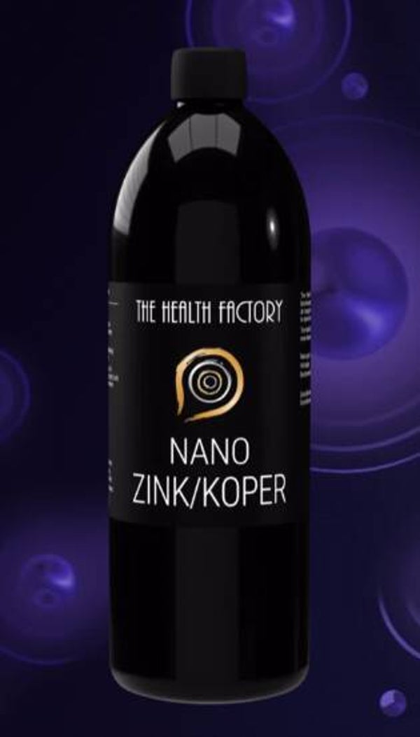 The health factory Nano zink/ koper  500ml