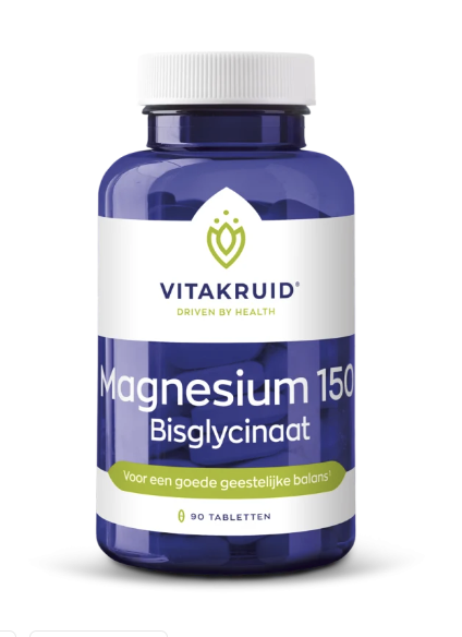 Vitakruid Magnesium 150 Bisglycinaat 90 tabletten