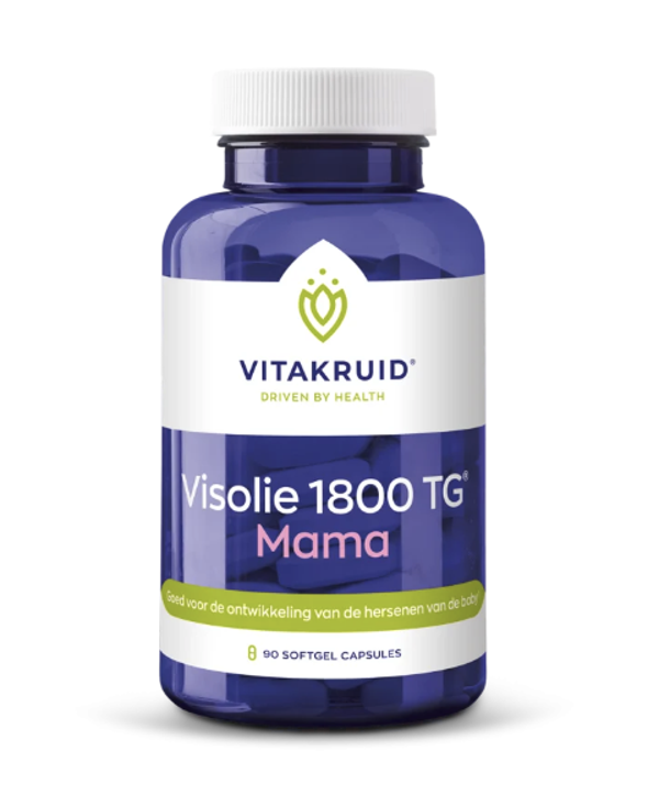 Vitakruid visolie 1800 TG® Mama 90 caspules