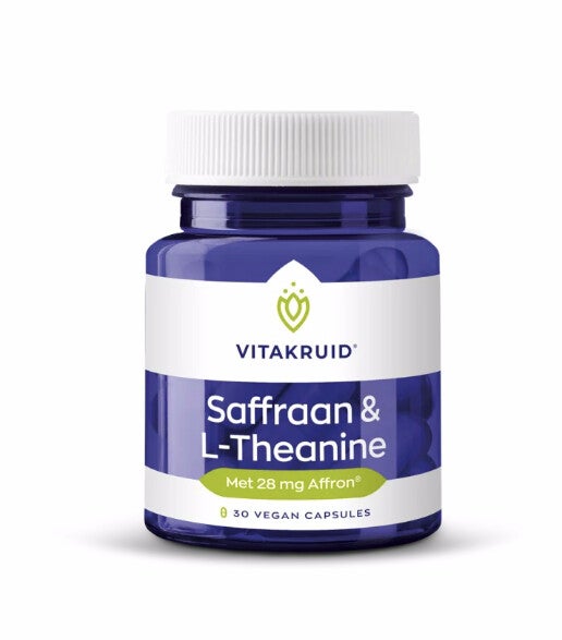 Vitakruid Saffraan & L-Theanine 30 capsules