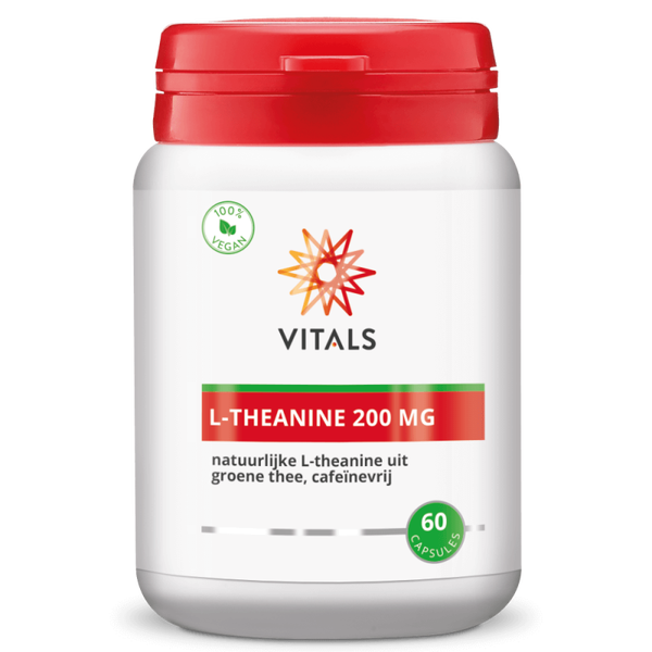 Vitals L-theanine 200 mg 60 capsules