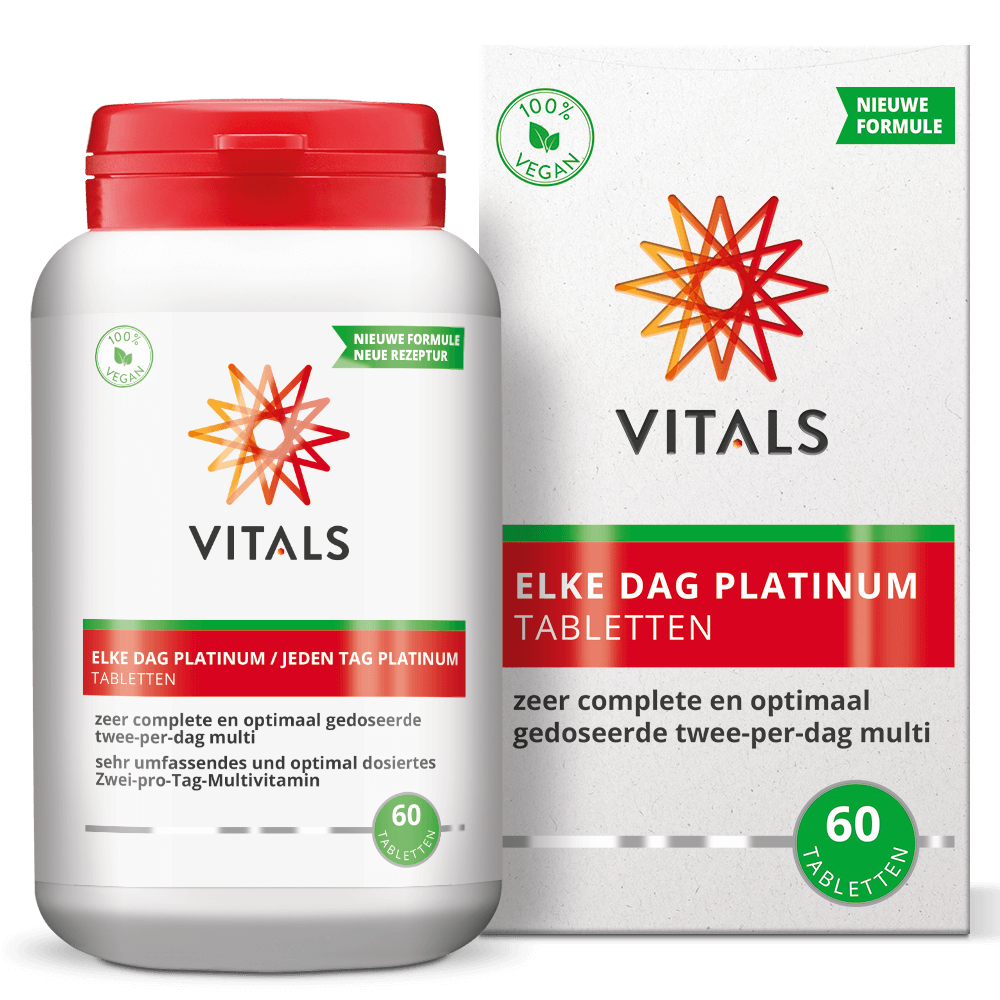 Vitals multi platinum 60 tabletten