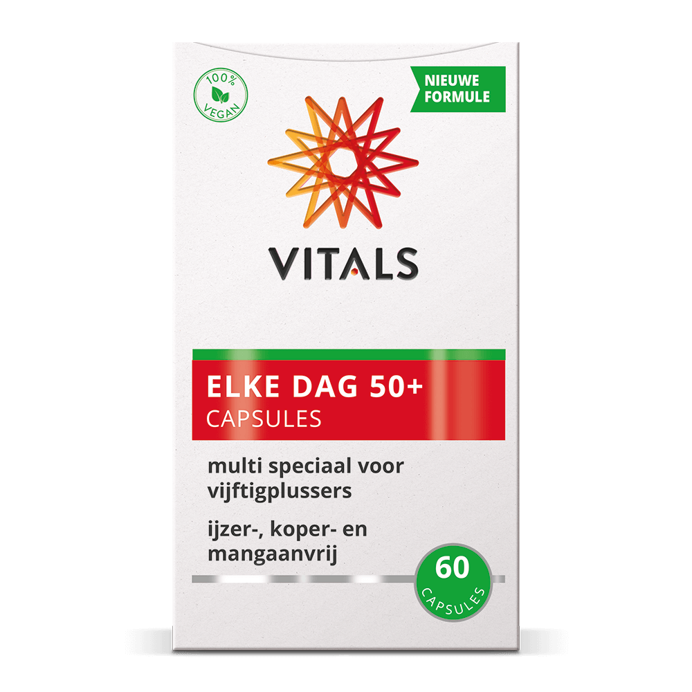 Vitals Elke Dag 50+ 60 capsules