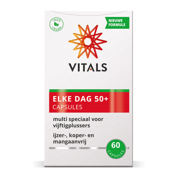 Vitals Elke Dag 50+ 60 capsules
