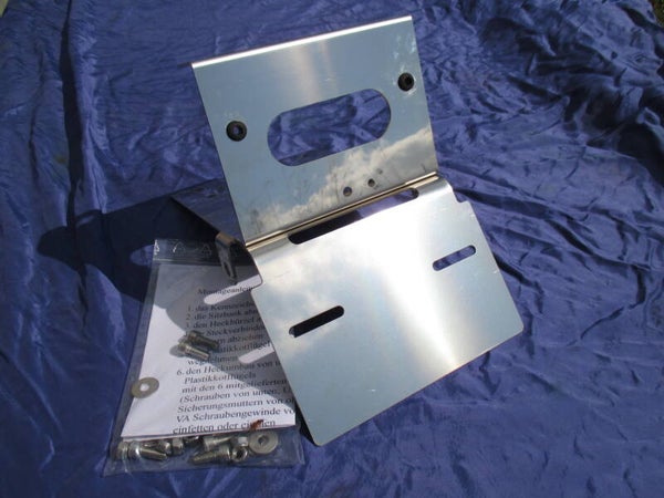 Heckumbau Kennzeichenhalter Edelstahl lieferbar für Zephyr 550