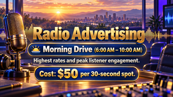 🌅 Morning Drive (6:00 AM – 10:00 AM)