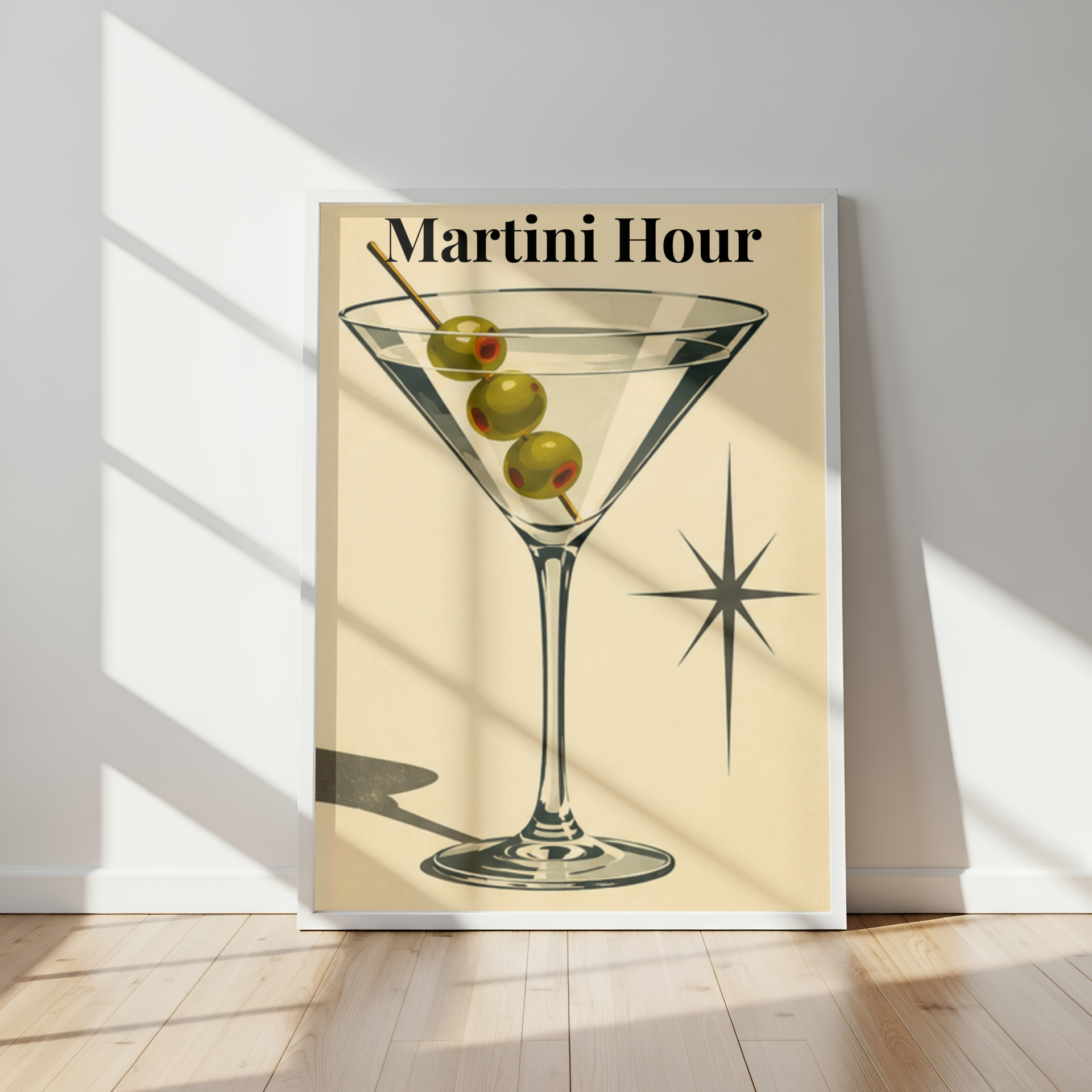Martini Hour Print
