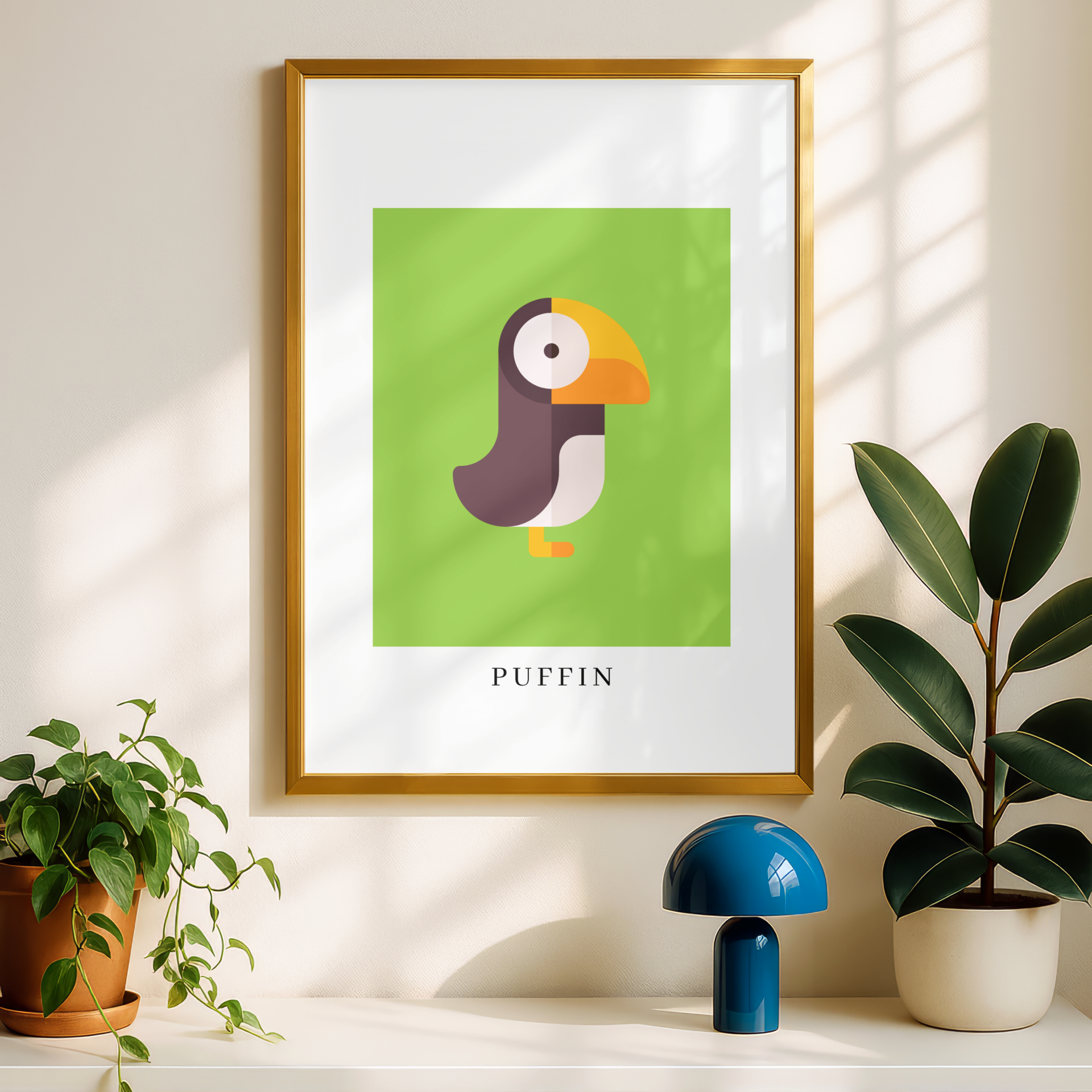 Puffin Print