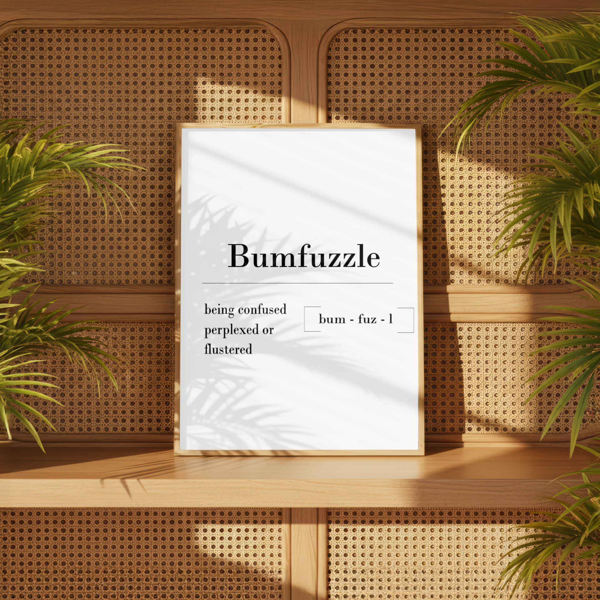 Bumfuzzle Print