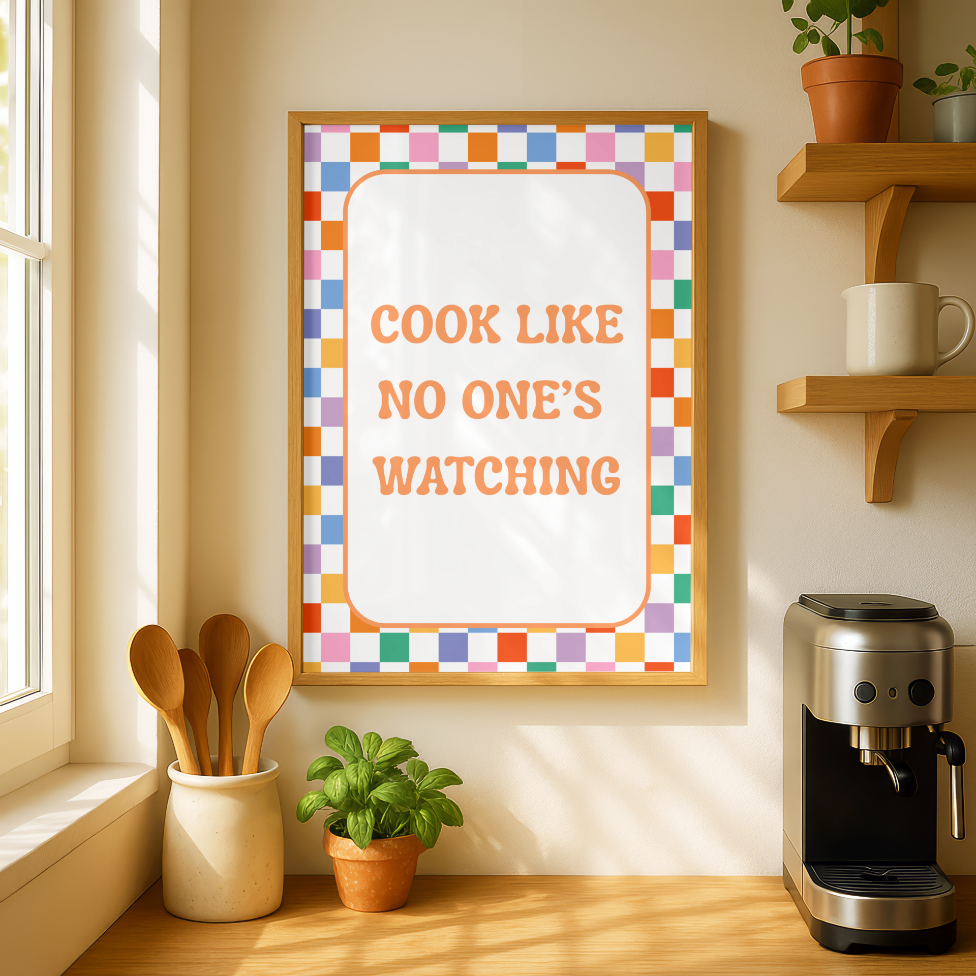 Cook Like No One's Watching Print