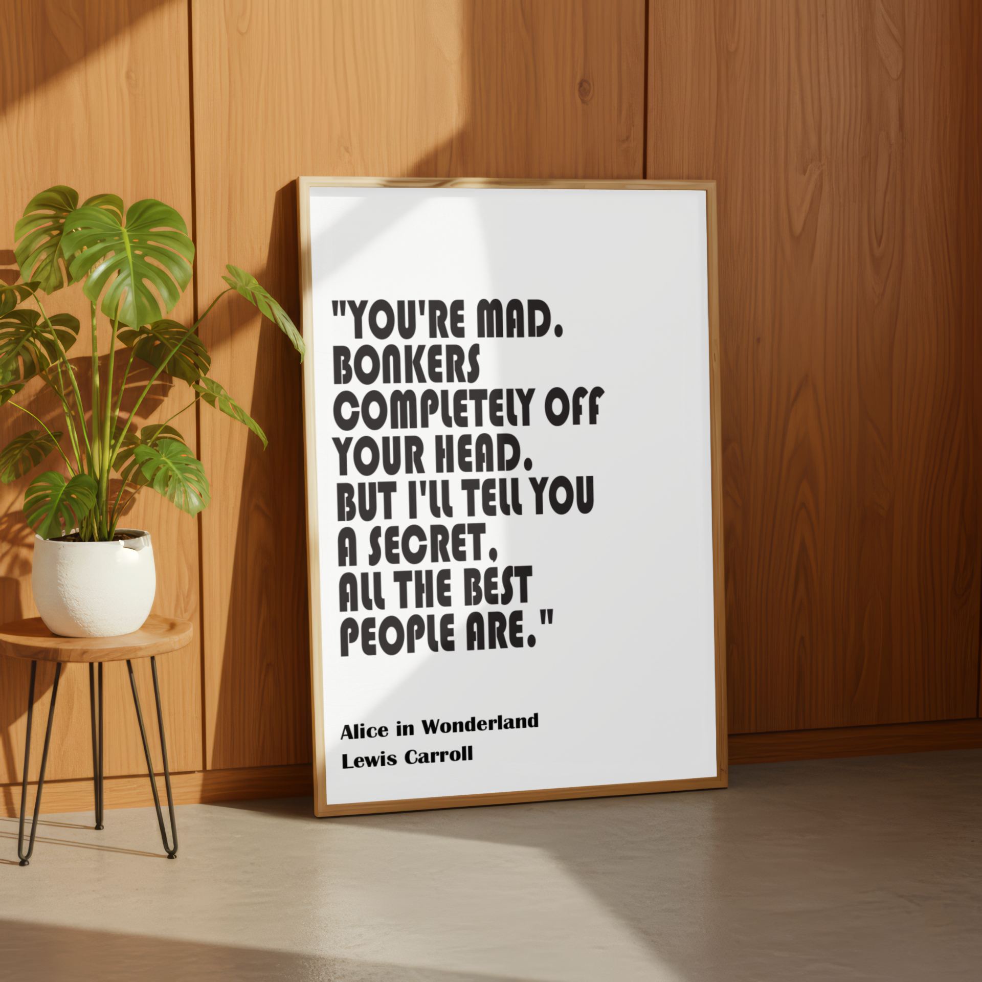 You're Mad - Alice and Wonderland