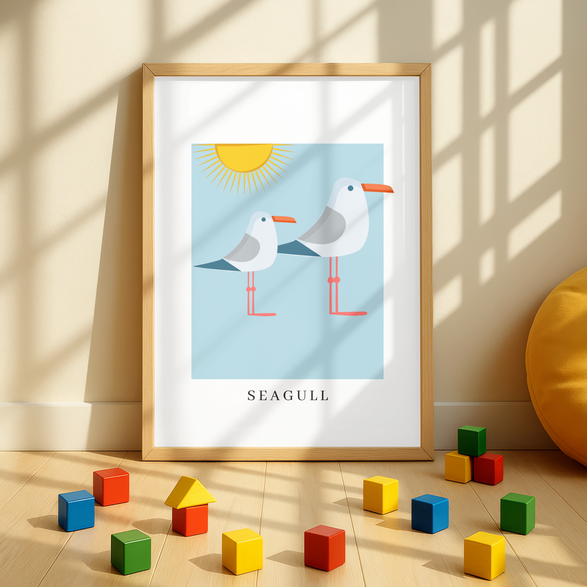 Seagull Print