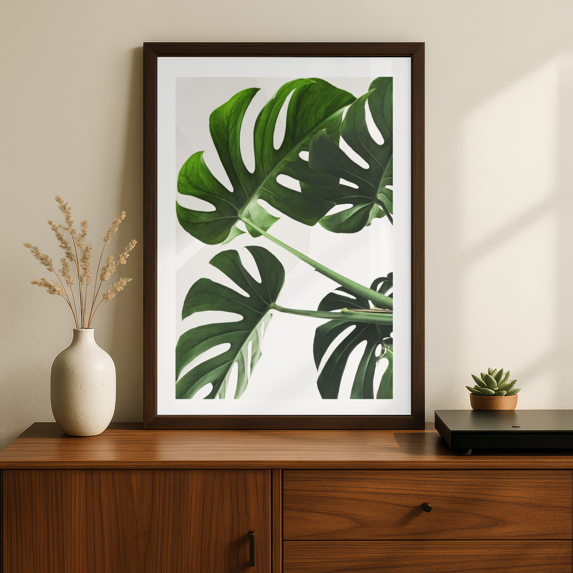 Swiss Cheese Plant Print
