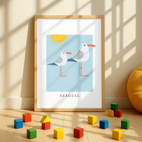 Seagull Print
