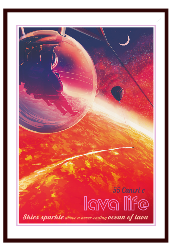 Lava Life Print