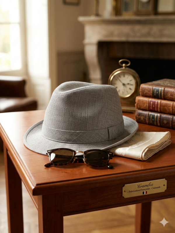Chapeau Trilby Crambes – Made in France