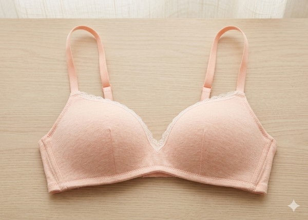 Brassière Sans Armatures Kiabi Couleur Pêche – Taille 85B
