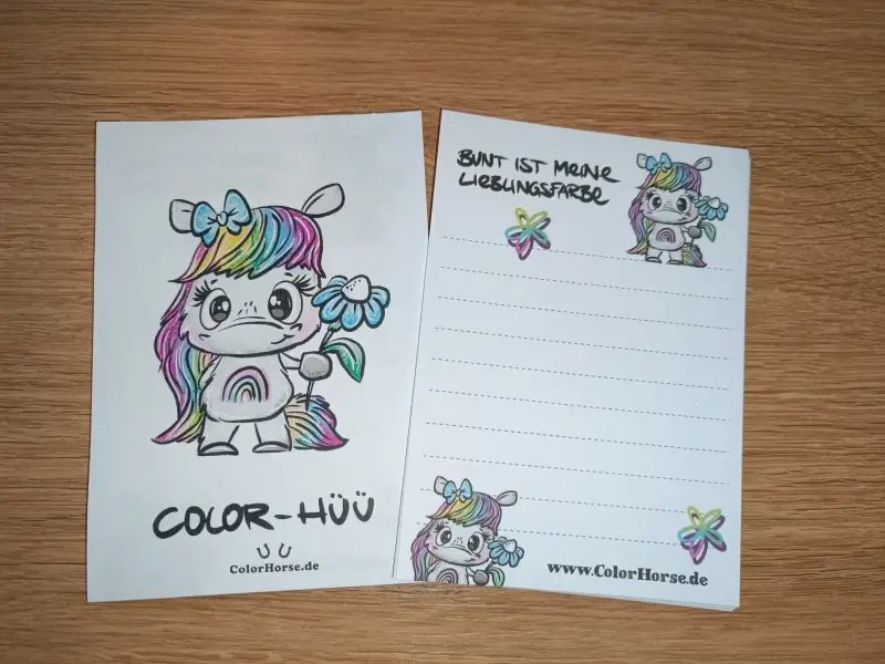 Blöckchen A6 ColorHorse