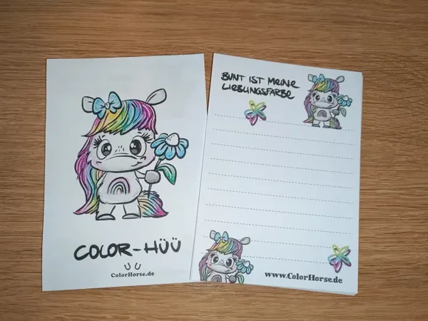 Blöckchen A6 ColorHorse