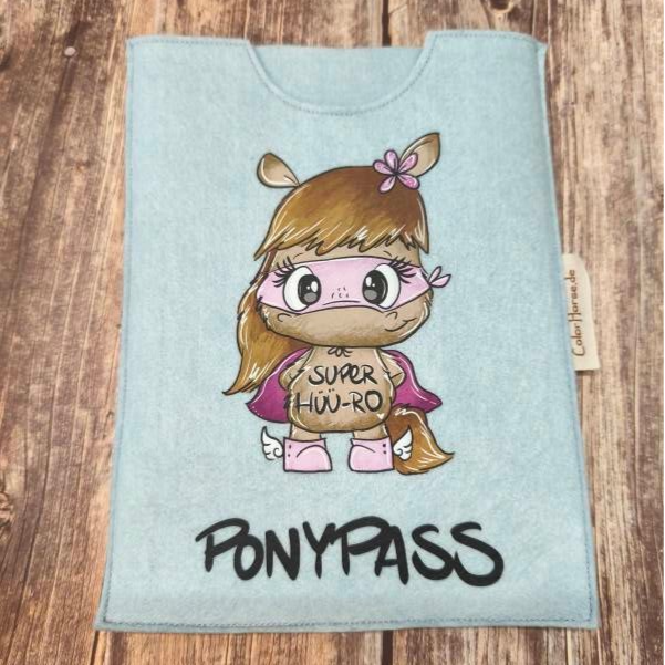 Equidenpasshülle Filz Super-HÜÜ ROO